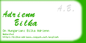 adrienn bilka business card